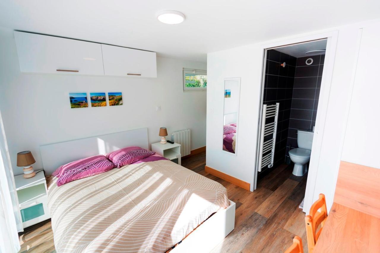 Lomener - La Goelette - 1 Appartement Avec 2 Chambres Et 2 Studios A 450M De La Plage Ploemeur Eksteriør bilde